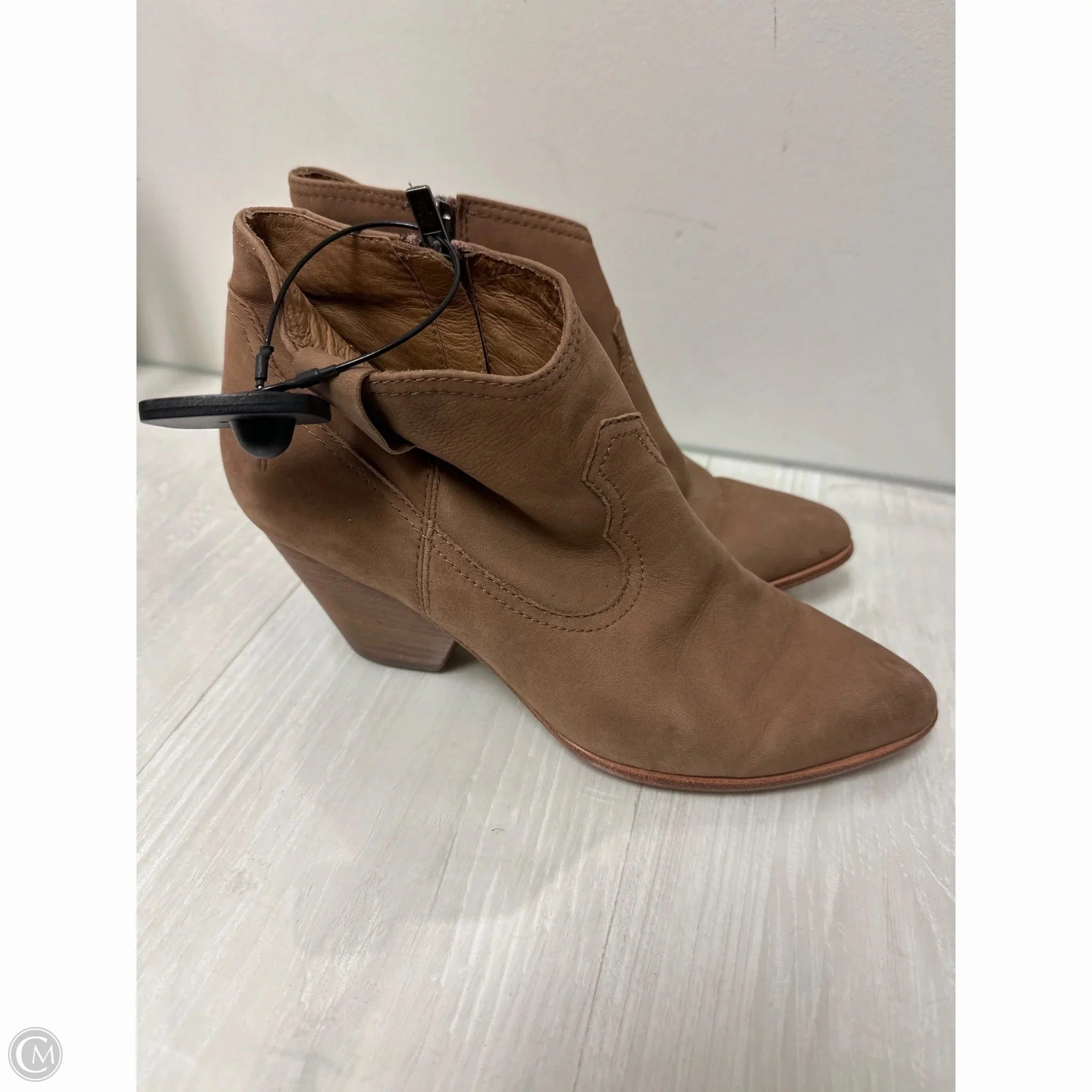 Boots Designer By Frye In Brown, Size: 9.5 Future Walk