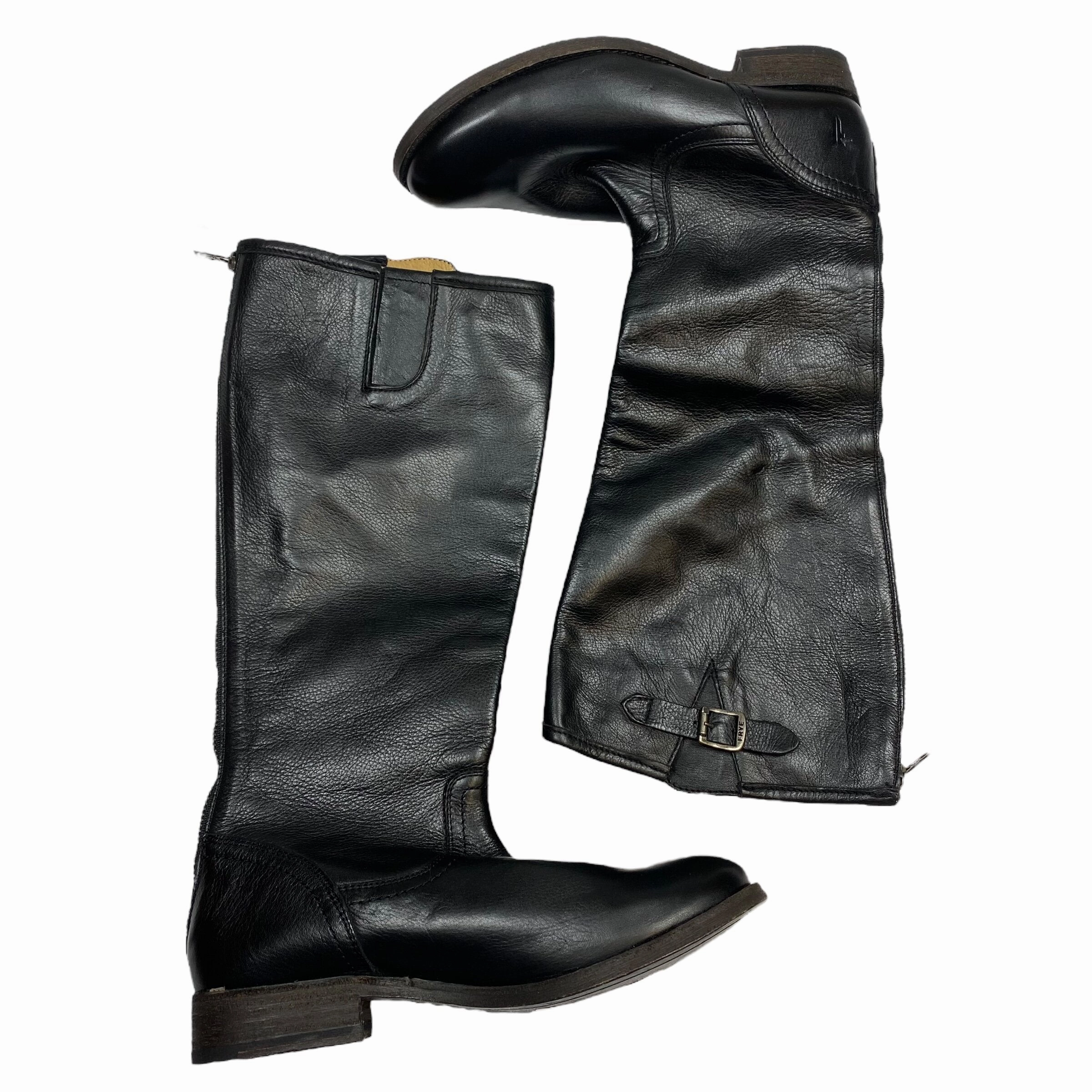 Impact Resistant Sole Camera Look Boots Designer By Frye  Size: 7