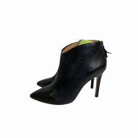 Knitted Warm Boots Designer By Halston In Black, Size:10