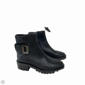 Comfort Walk Old School Boots Designer By Karl Lagerfeld In Black, Size: 7