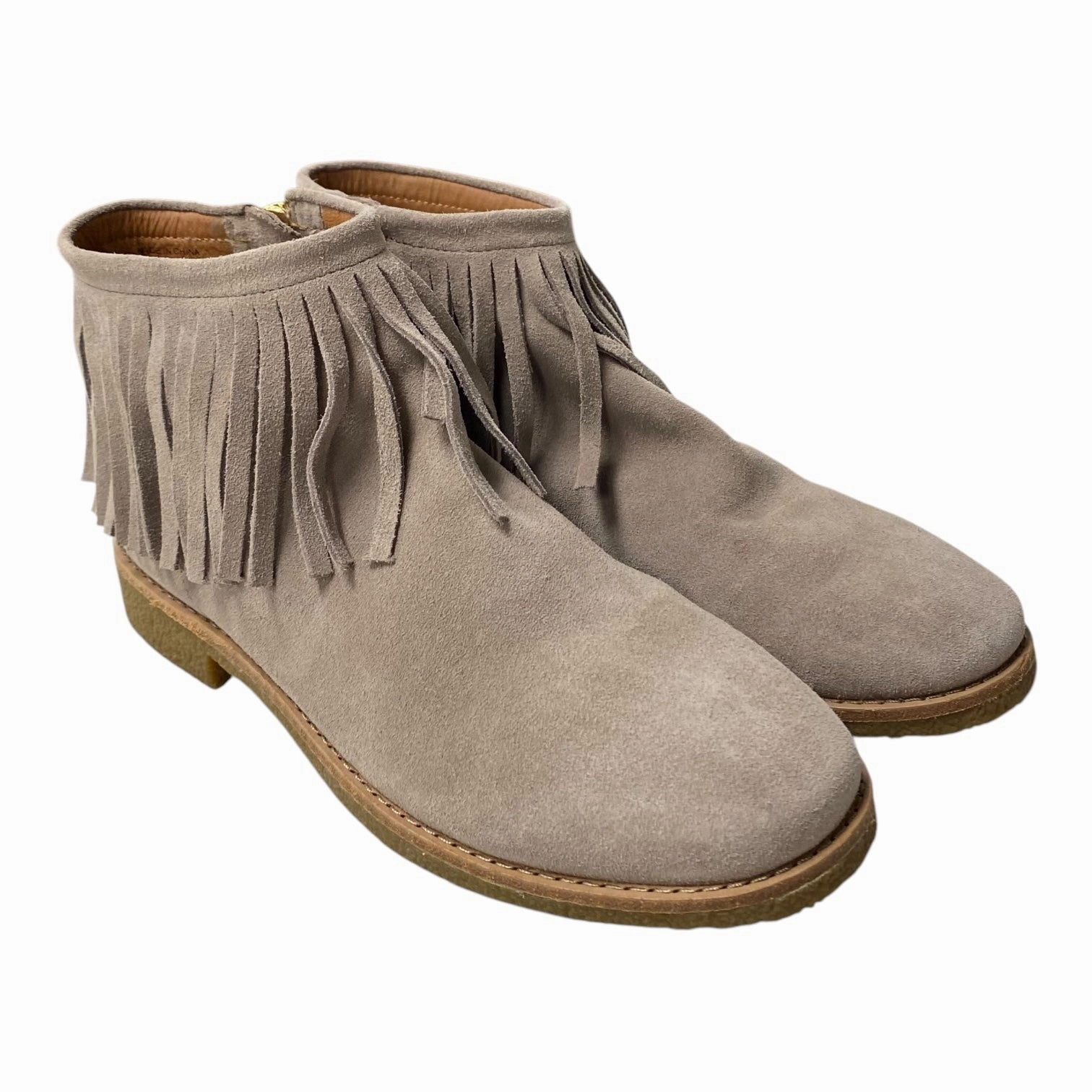 Peace Mood Shock Dispersing Plate Boots Designer By Kate Spade In Purple, Size:7.5