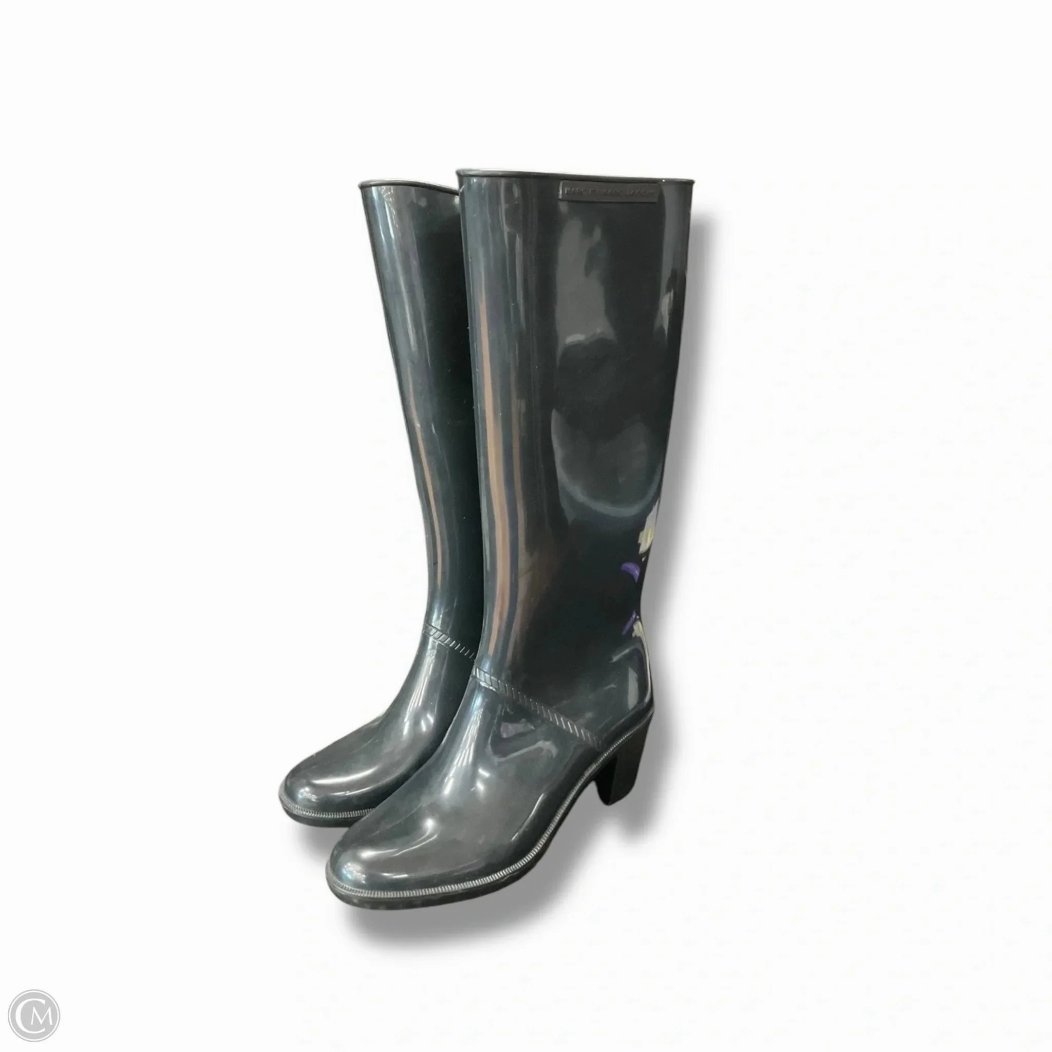 Boots Designer By Marc By Marc Jacobs In Grey, Size: 9 Peak Mode Leg Long