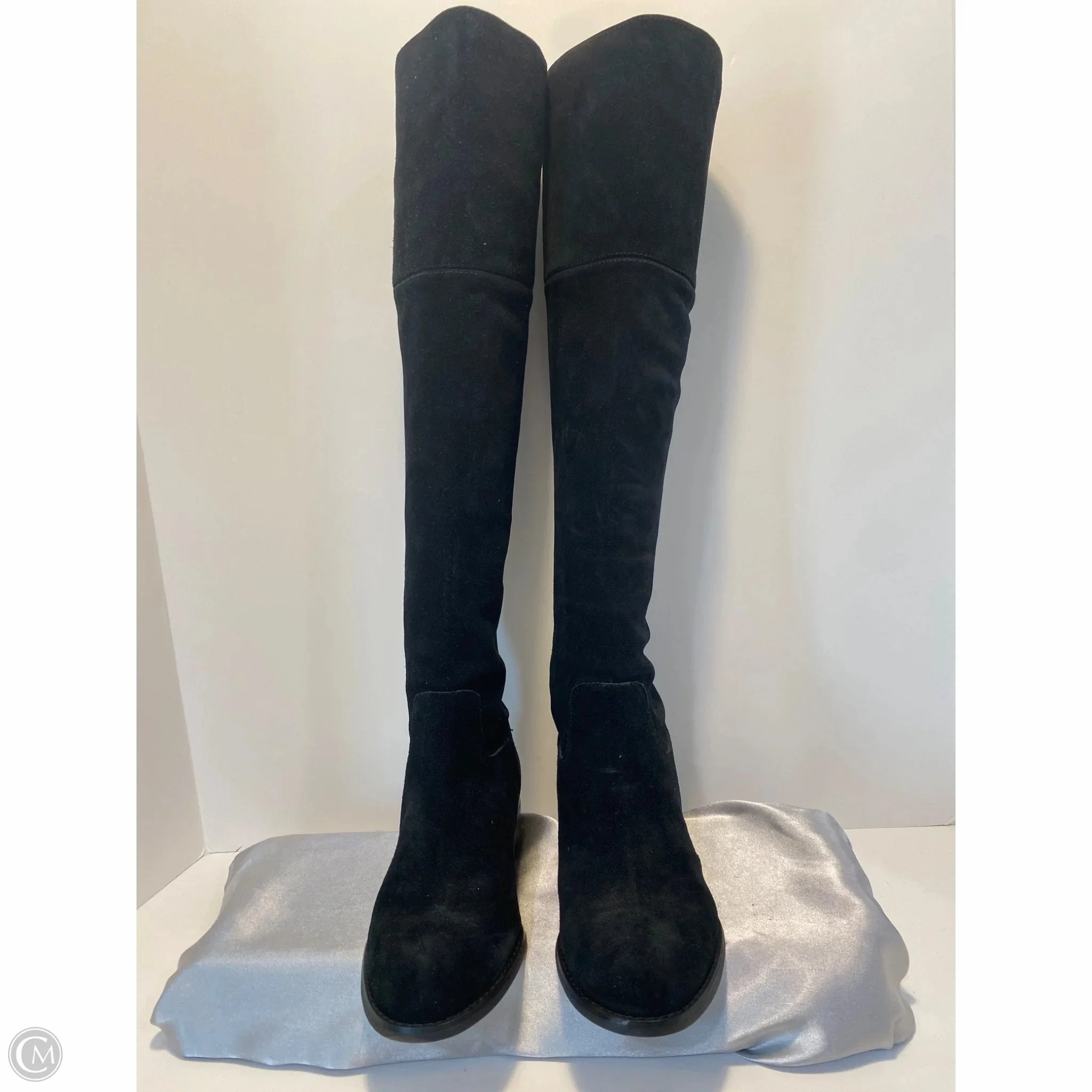 Boots Designer By Michael Kors In Black, Size: 6.5 Lake Step