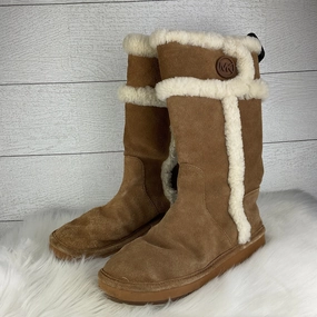French Soft Boots Designer By Michael Kors  Size: 8