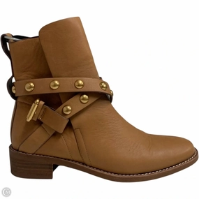 Boots Designer By See By Chloe In Tan, Size: 5.5 Frost Safe Game Fit
