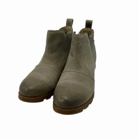 Long Walk Stretchable Boots Designer By Sorel In Grey, Size: 8