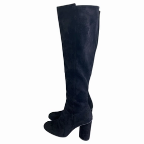 construction Grip Hold Boots Designer By Stuart Weitzman In Black, Size:7.5