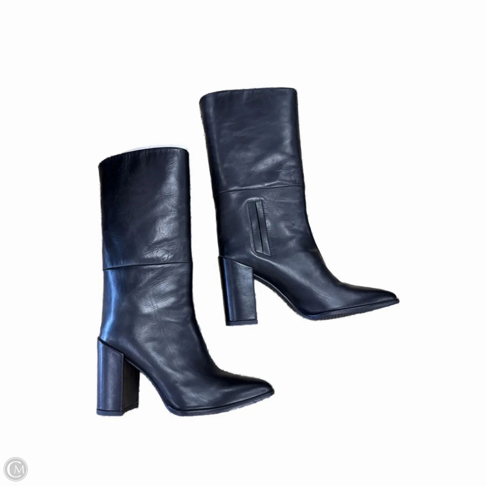 Boots Designer By Stuart Weitzman In Black, Size: 7.5 Silk Feel Roomy Toe Box