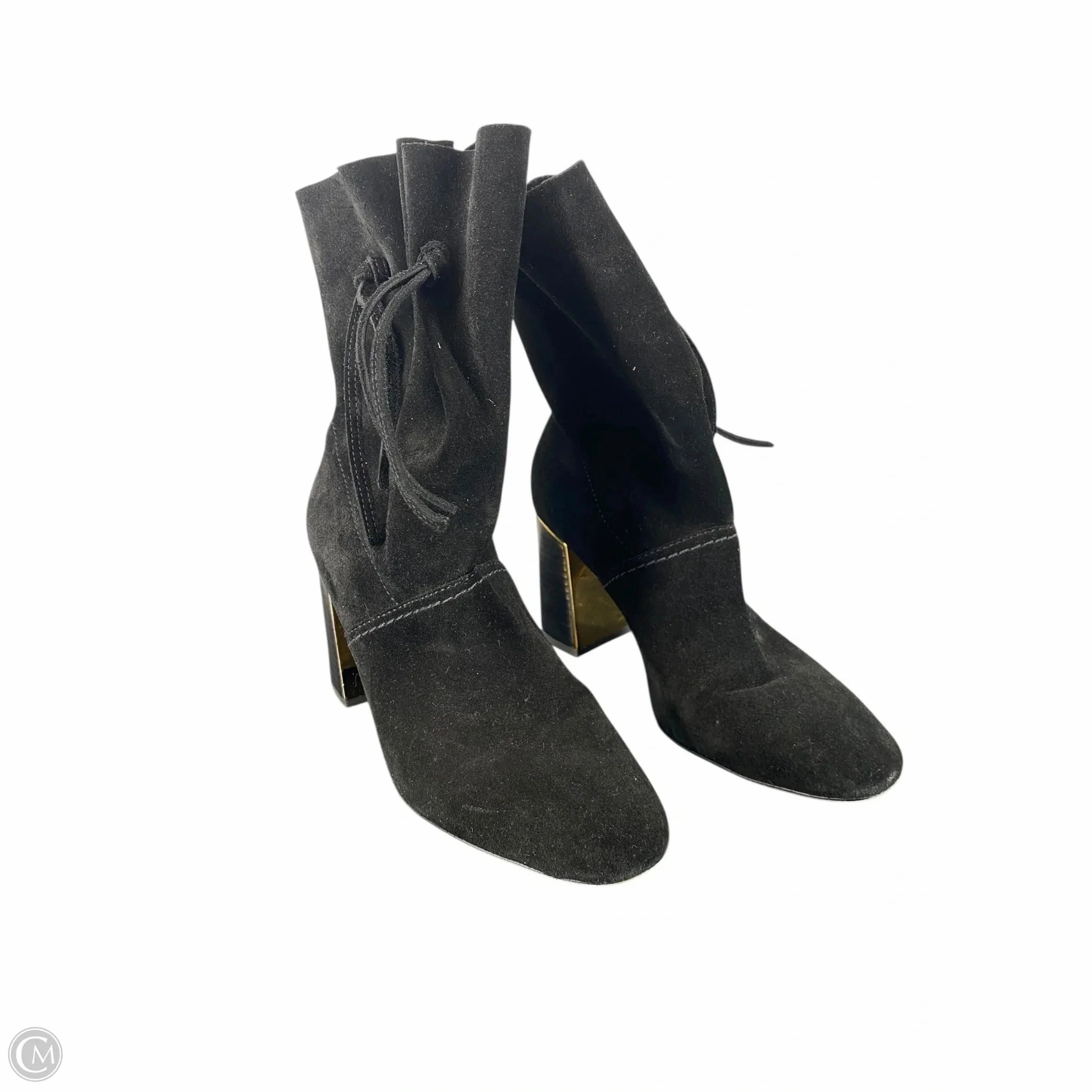 Non Slip Standing Workers Boots Designer By Tory Burch In Black, Size: 6.5