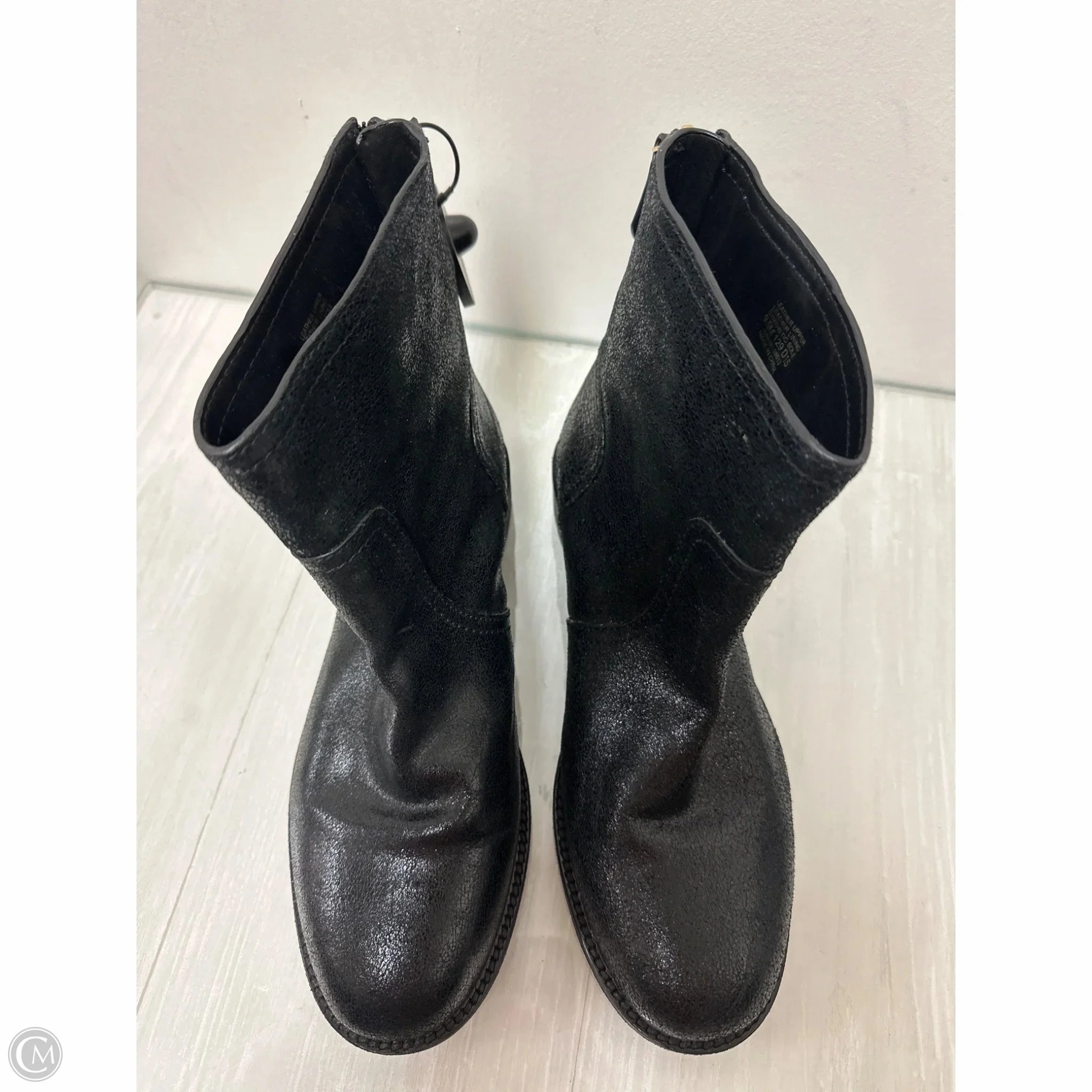 Desert Cool Boots Designer By Tory Burch In Black, Size: 9.5