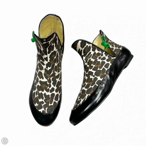 Boots Designer By Tory Burch In Leopard Print, Size: 9 Non Slip Tread Pattern