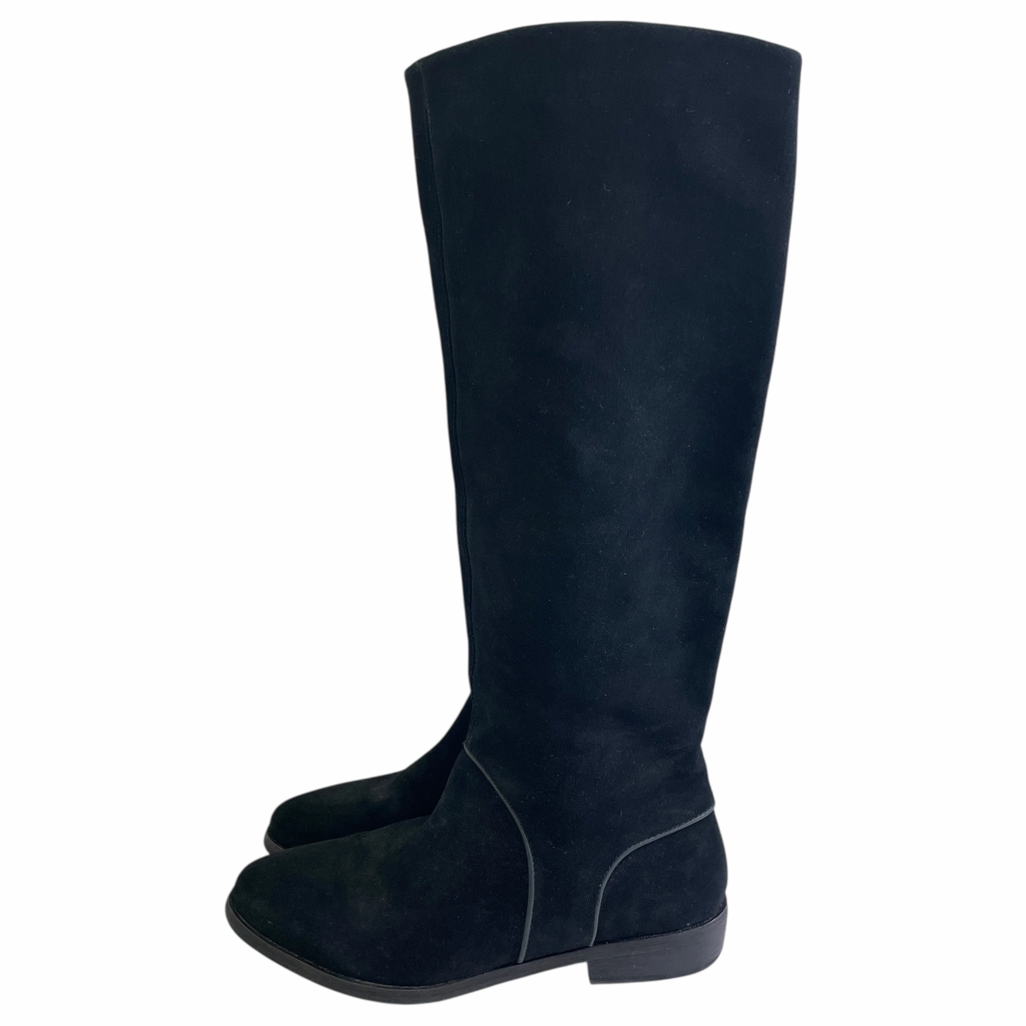 Boots Designer By Ugg In Black, Size:10 Celebrity Vibe Velvet Rich