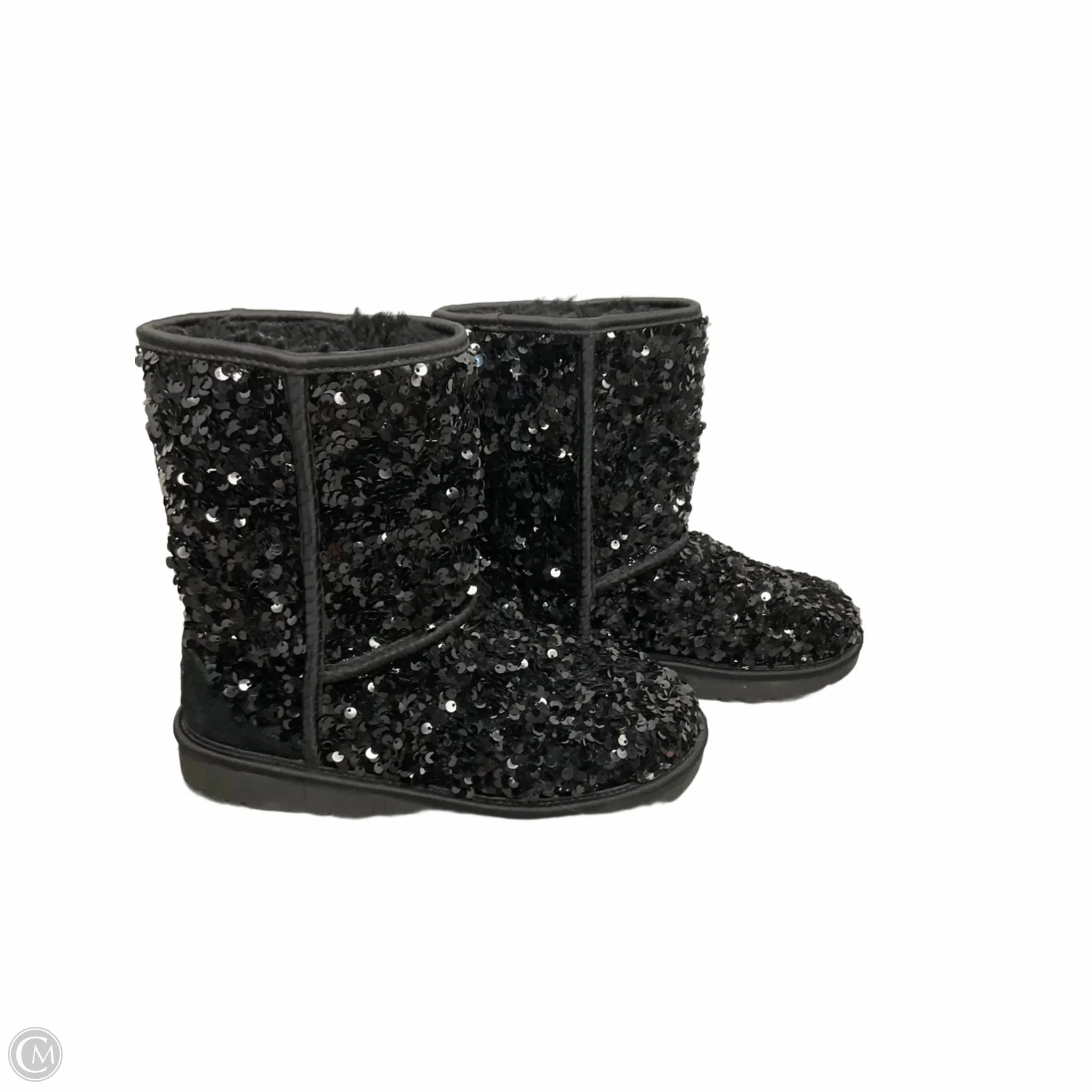 Zip Fast Boots Designer By Ugg In Black, Size: 6