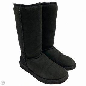 Shock Diffusing Plate Tech Knit Boots Designer By Ugg In Black, Size: 7