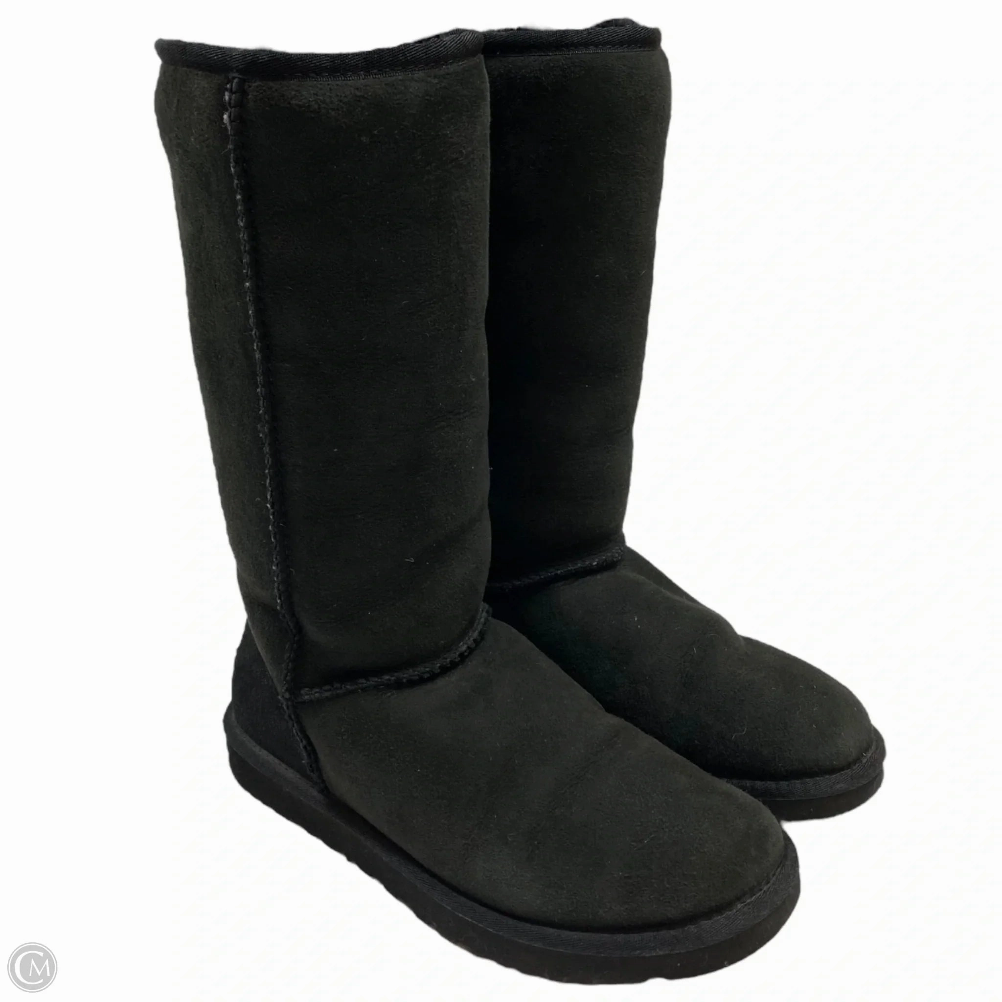 Shock Diffusing Plate Tech Knit Boots Designer By Ugg In Black, Size: 7