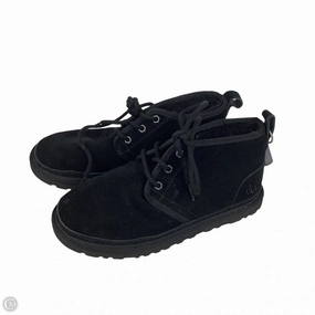Boots Designer By Ugg In Black, Size: 7 Desert Run Comfortable Insole