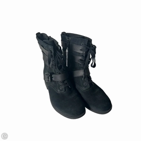 Chic Cool Comfort support Boots Designer By Ugg In Black, Size: 8