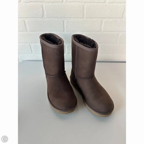 Boots Designer By Ugg In Brown, Size: 5 Impact Dispersion System