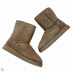 Match Fit Street Glow Boots Designer By Ugg In Brown, Size: 5