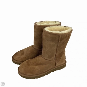 Boots Designer By Ugg In Brown, Size: 6 Non Slip Standing Workers Comfortable Wear
