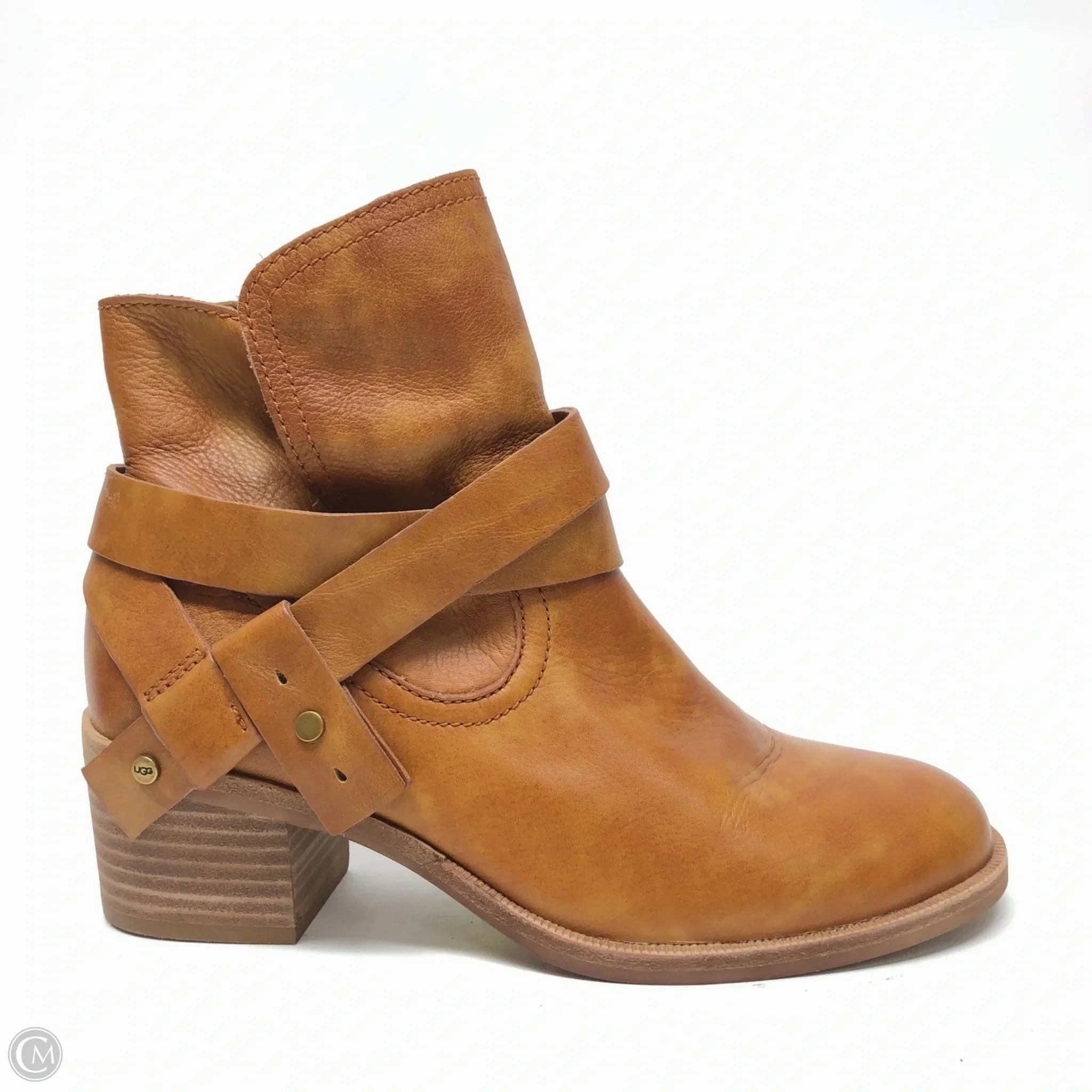 World Step Comfort Slope Boots Designer By Ugg In Brown, Size: 6