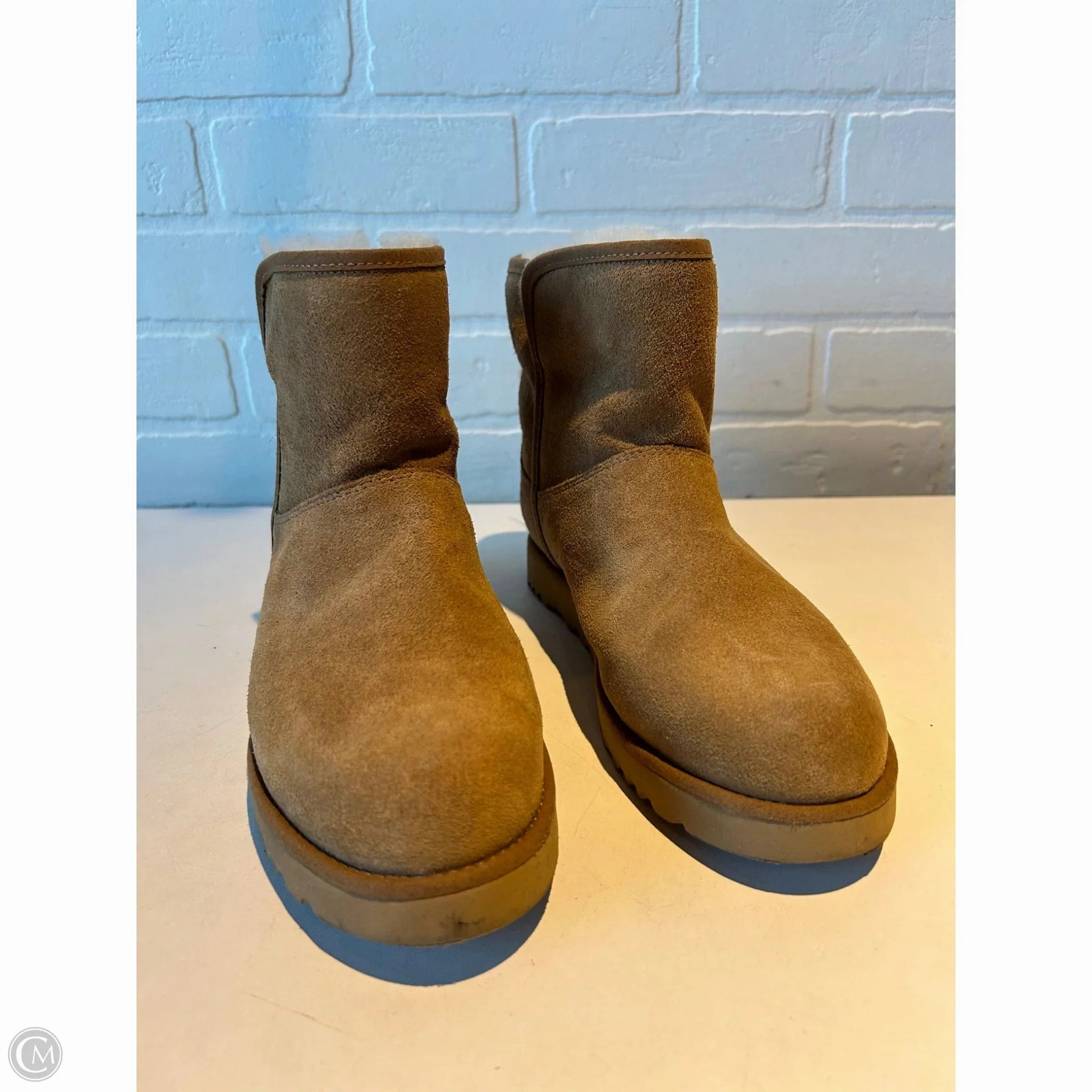 Boots Designer By Ugg In Brown, Size: 7.5 Roomy Toe Box Event Mode