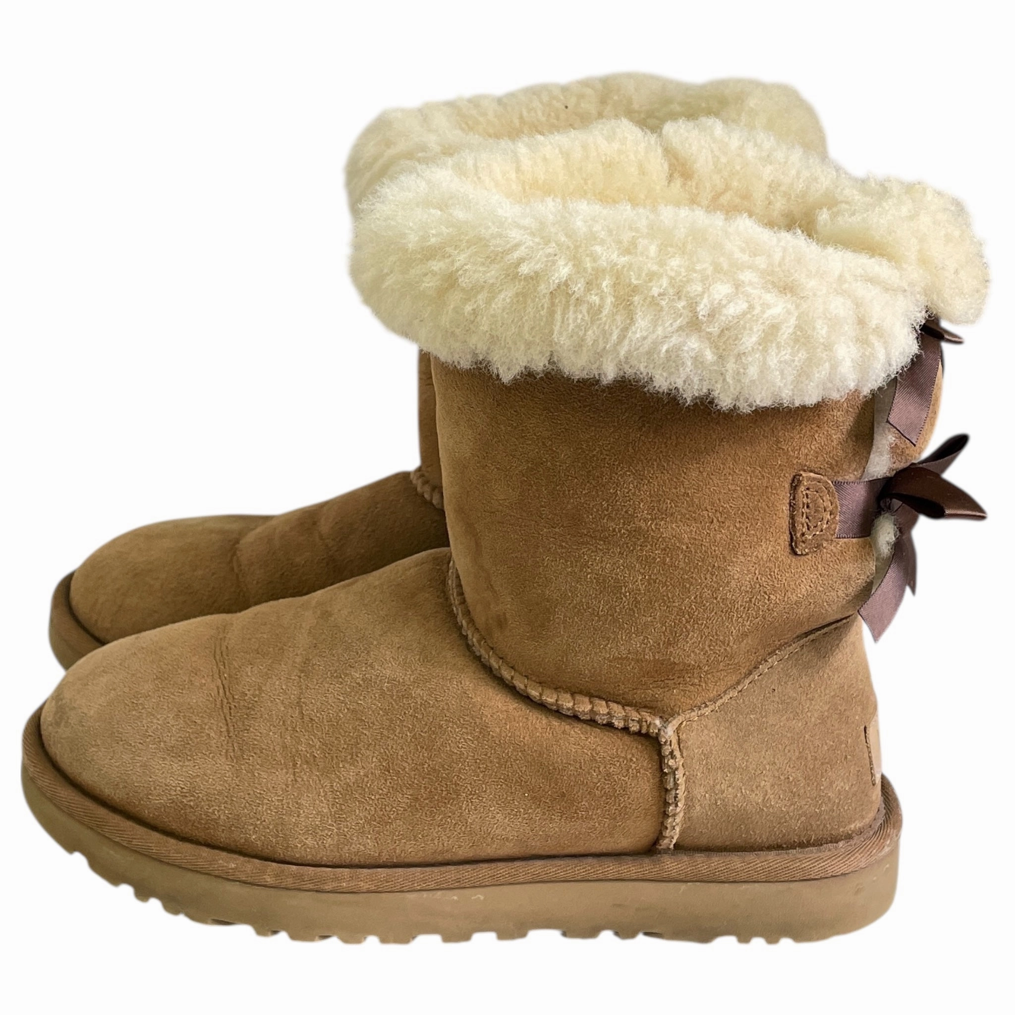 Boots Designer By Ugg In Brown, Size:7 Flex Groove Technology