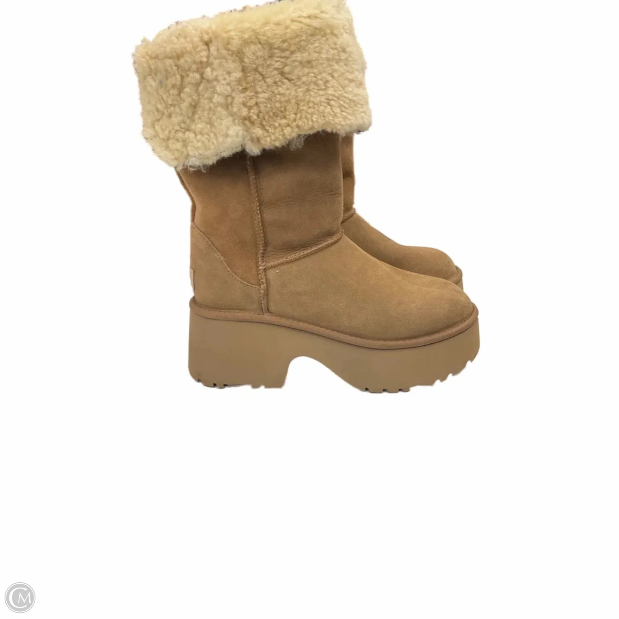 Boots Designer By Ugg In Brown, Size: 9 Casual