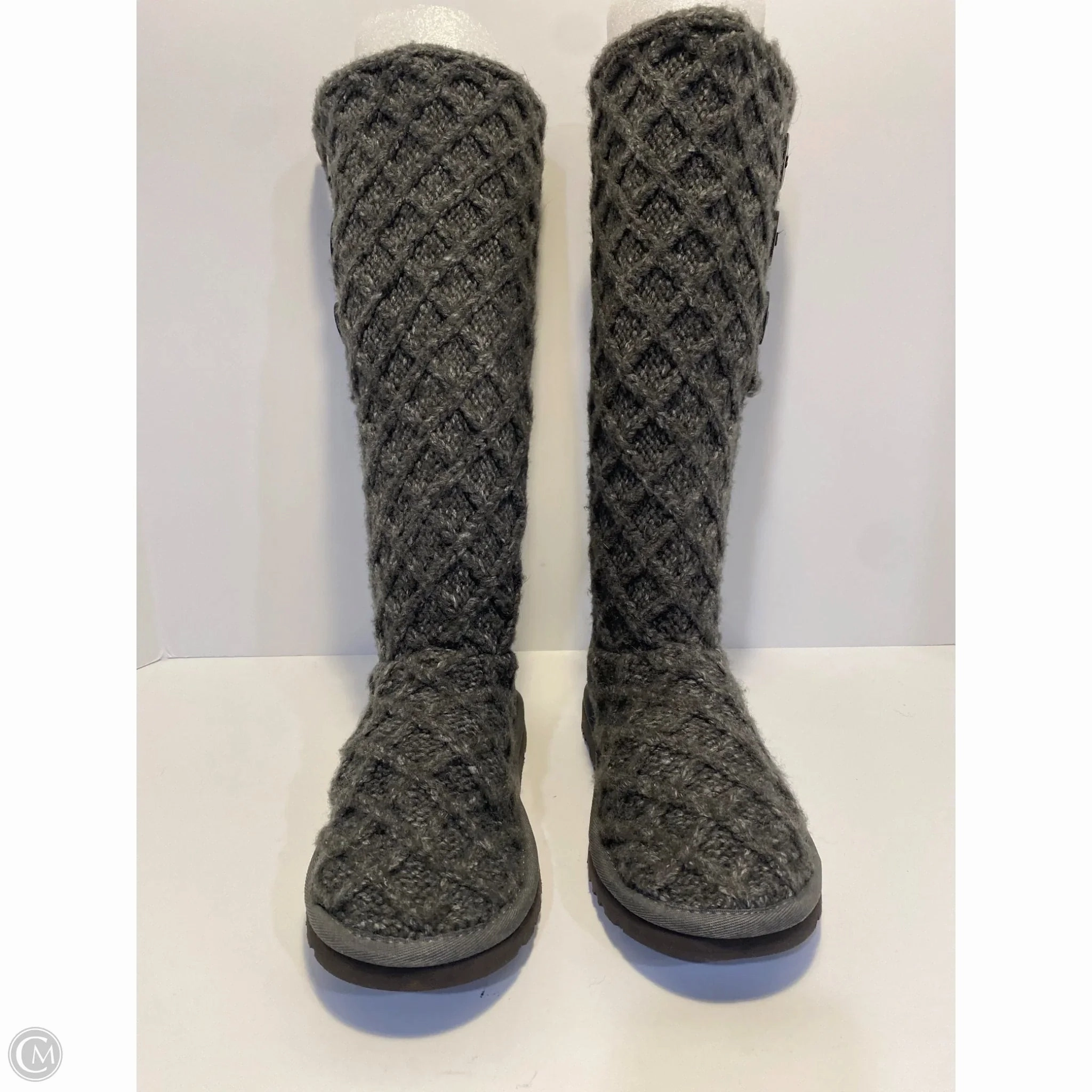 Reinforced Boots Designer By Ugg In Grey, Size: 5