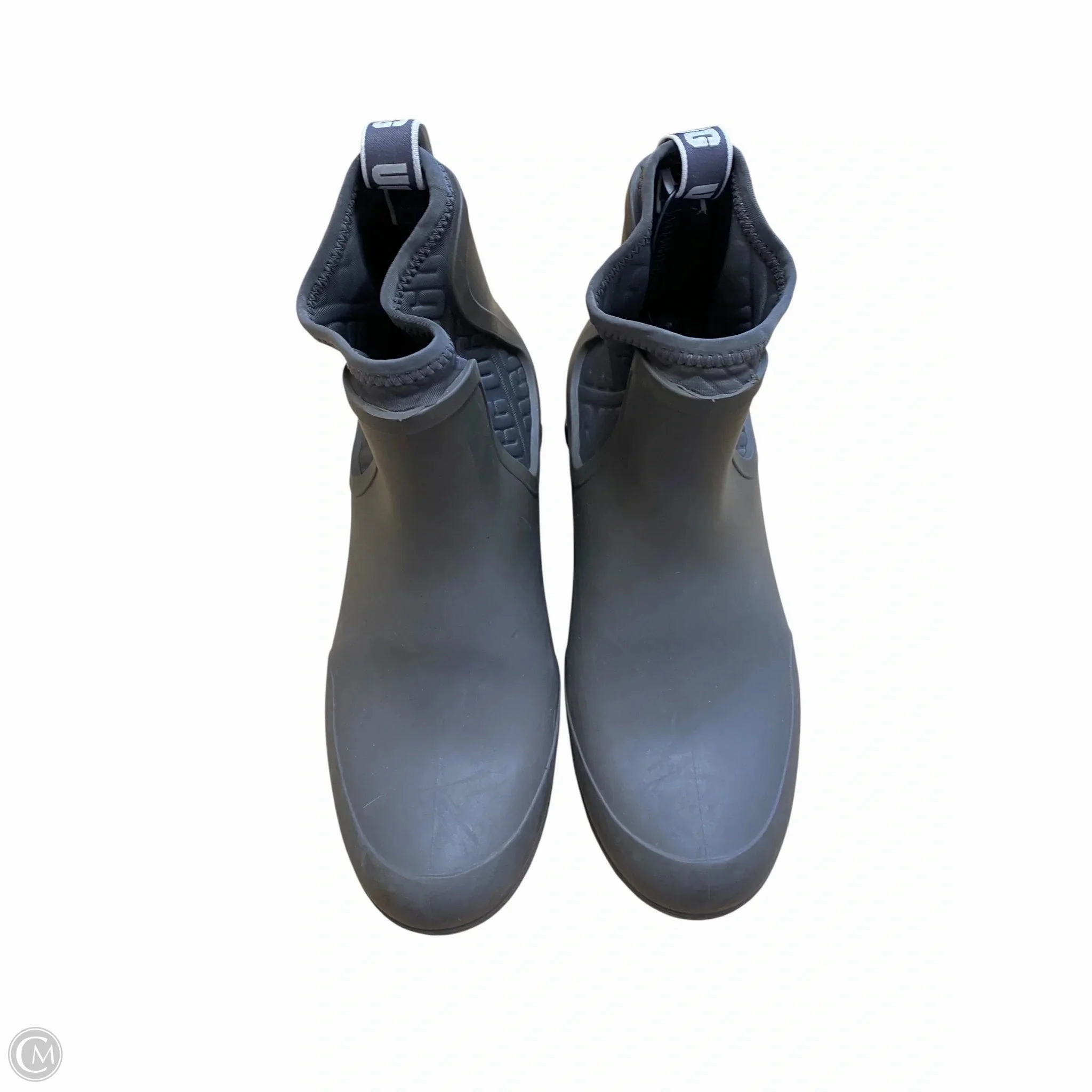 Picnic Easy Boots Designer By Ugg In Grey, Size: 6.5