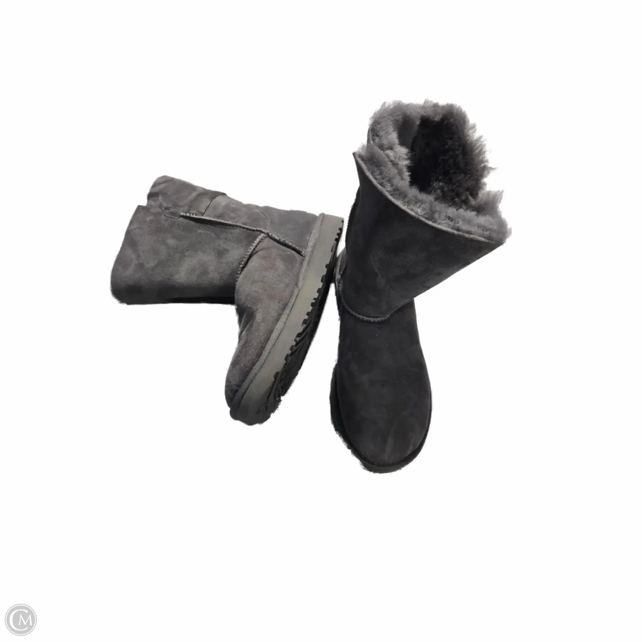 Boots Designer By Ugg In Grey, Size: 6 forest walk Padded Comfort Wellness Seekers