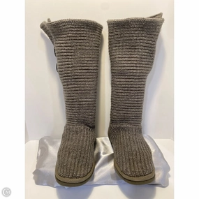 Boots Designer By Ugg In Grey, Size: 9 Rich Jewel