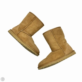 Lightweight EVA Midsole Boots Designer By Ugg In Tan, Size: 9