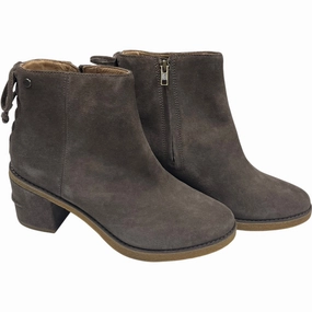 Retro Mood Adjustable Straps Boots Designer By Ugg In Taupe, Size: 9