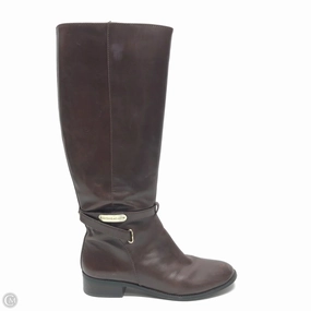 Boots Knee Flats By Antonio Melani In Brown, Size: 10 Anti   Blister Hyperlock Heel Support