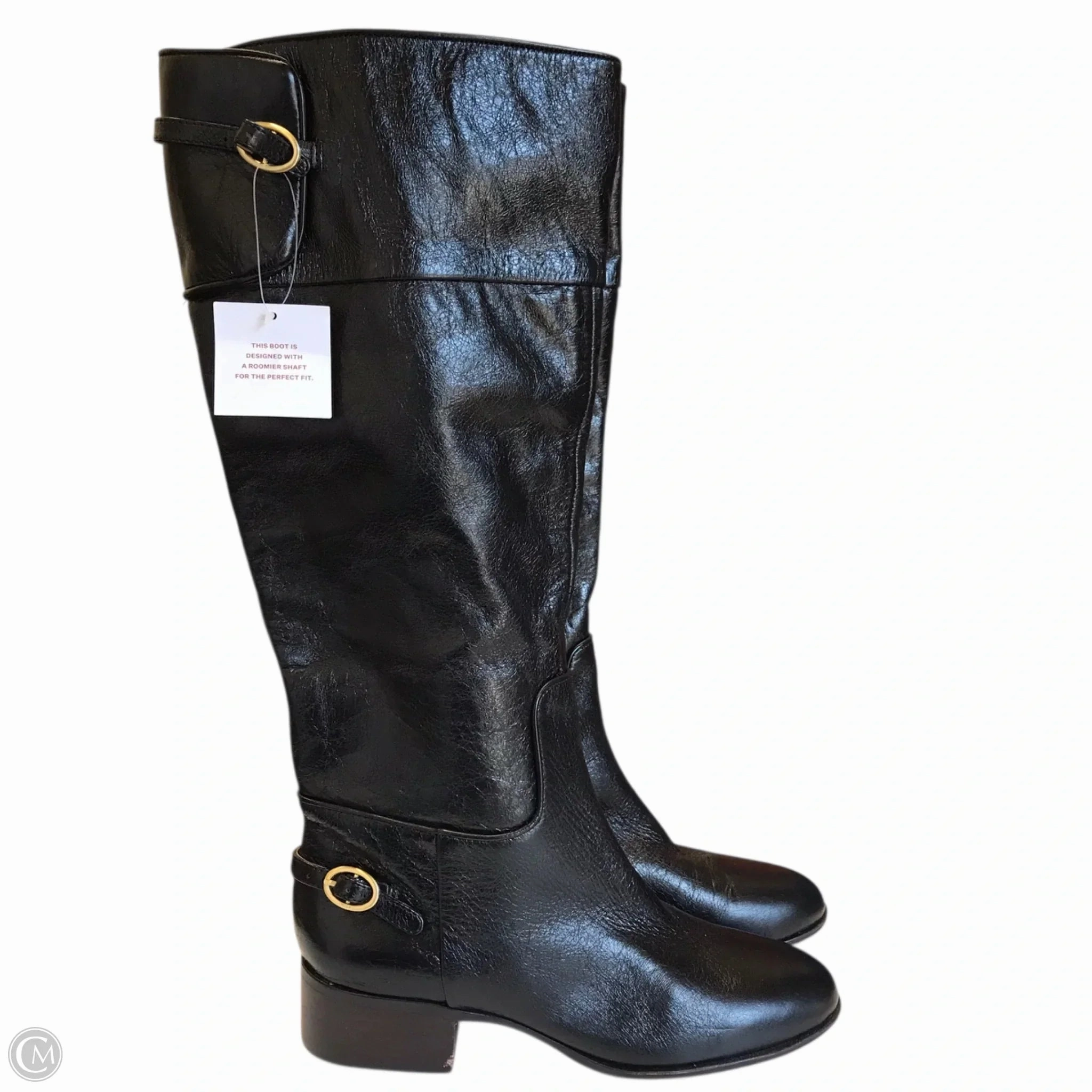 Boots Knee Flats By Franco Sarto In Black, Size: 7.5 Anti Odor All Day Worker Mountain Path