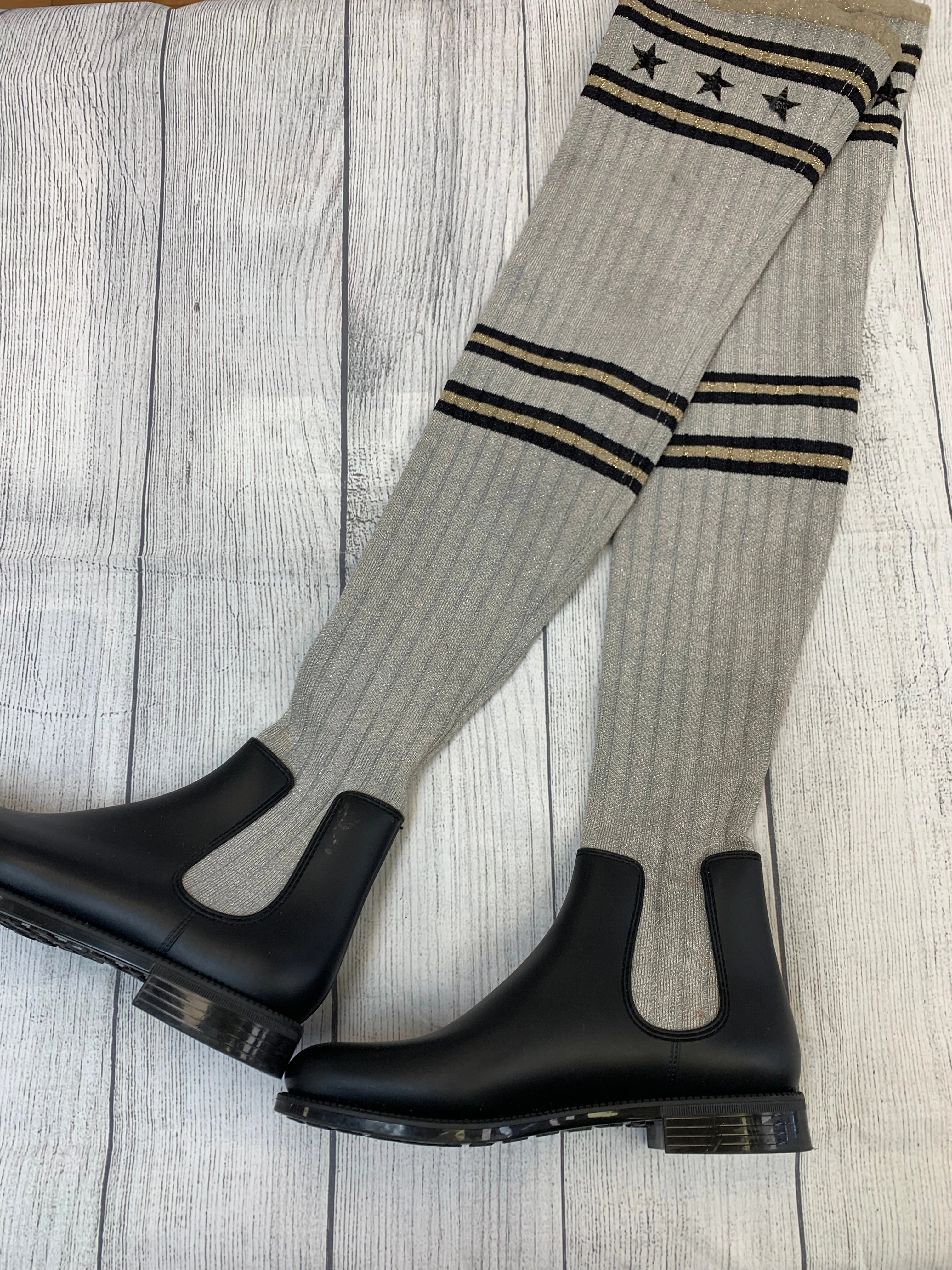 Matte Tone Boots Knee Flats By Givenchy  Size: 6