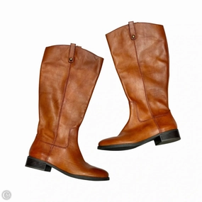 Boots Knee Flats By Inc In Brown, Size: 10 anti-odor