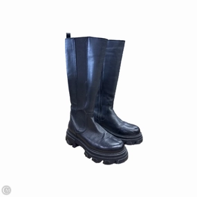 Boots Knee Flats By Steve Madden In Black, Size: 8 Thermal Regulating Layer