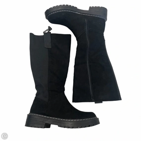 Boots Knee Flats By Sugar In Black, Size: 8 Breathable River Crossing Insulated Rainy Days