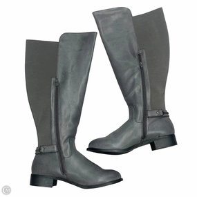 Boots Knee Flats By Torrid In Grey, Size: 10 Comfort Lining Comfort Seeker Stable Step