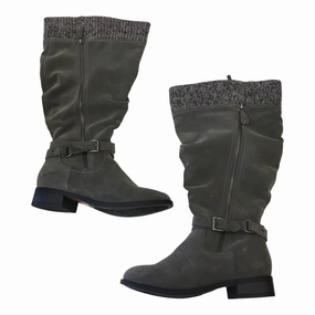 London Edge Durable Stitching Boots Knee Flats By Torrid  Size: 9