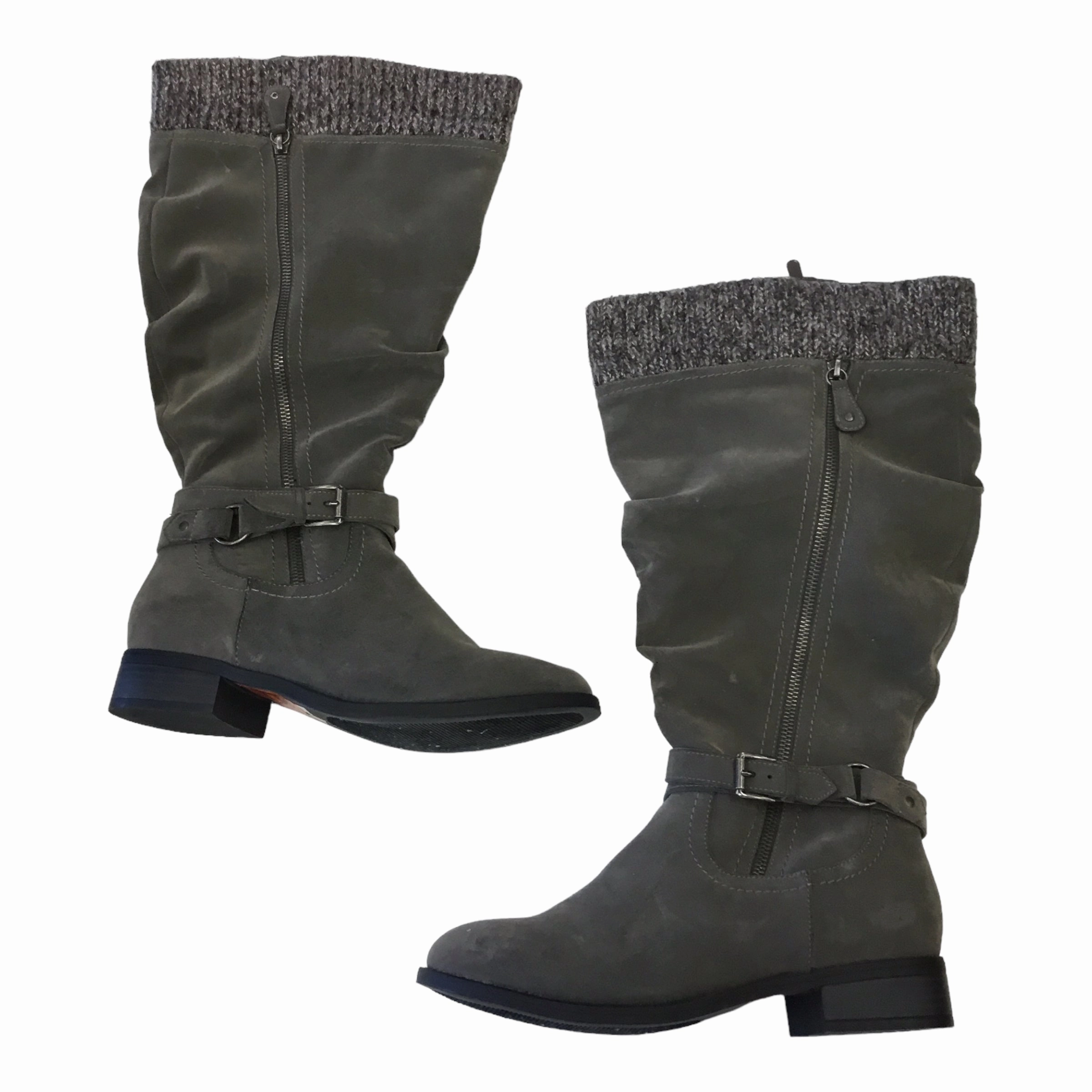 London Edge Durable Stitching Boots Knee Flats By Torrid  Size: 9