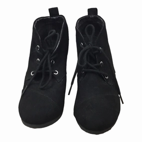 Boots Knee Heels By Attention  Size: 8 Low Profile Urban Commute Eco Material Outdoor Trek