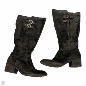 Quality craftsmanship Boots Knee Heels By Born In Black, Size: 8.5