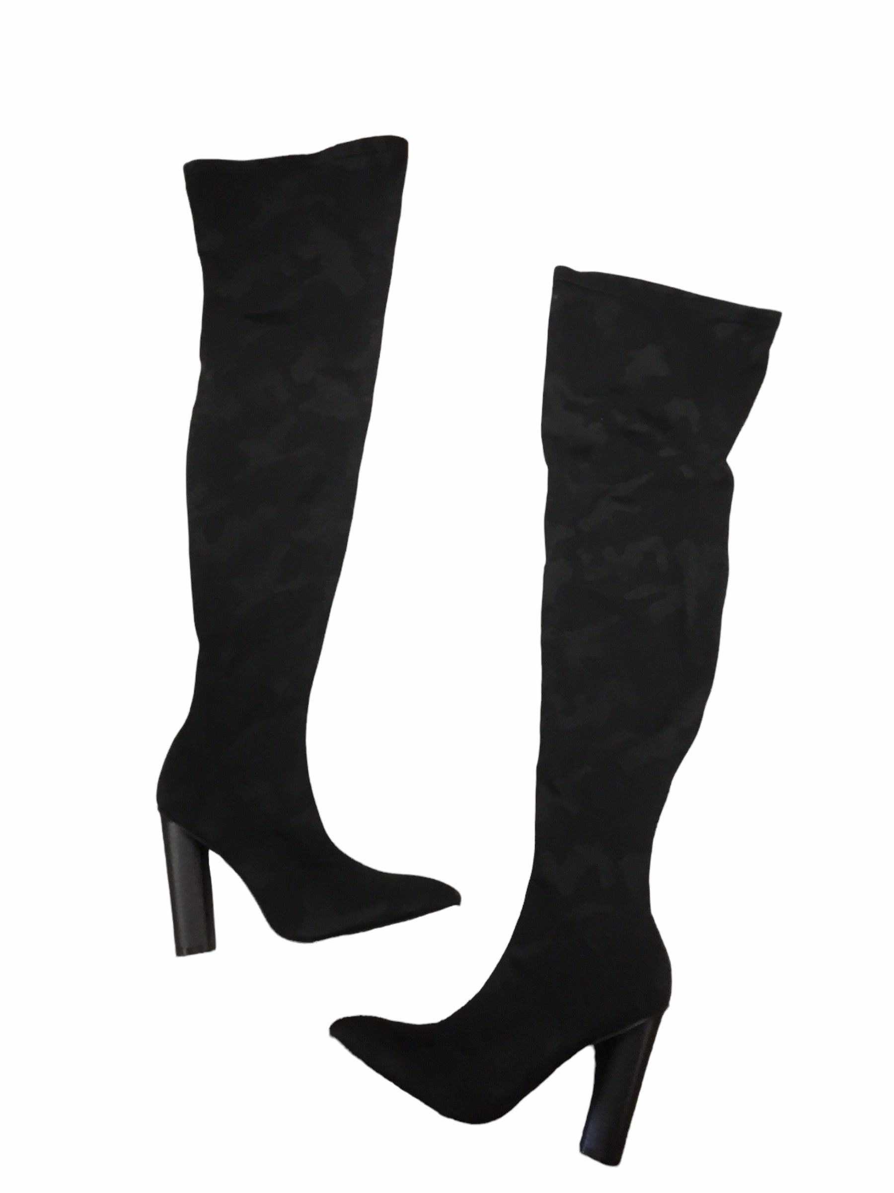 Stable Support Windy Weather Heavy Duty Support Boots Knee Heels By Clothes Mentor  Size: 7