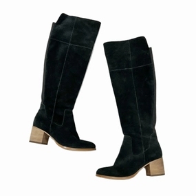 Boots Knee Heels By Marc Fisher In Black, Size: 7 Waterproof Mountain Climber Quick Drying Stylish Explorer