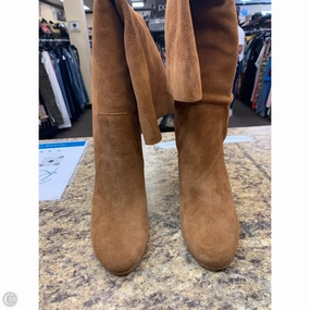 Comfortable backstay Boots Knee Heels By Michael By Michael Kors In Brown, Size: 7