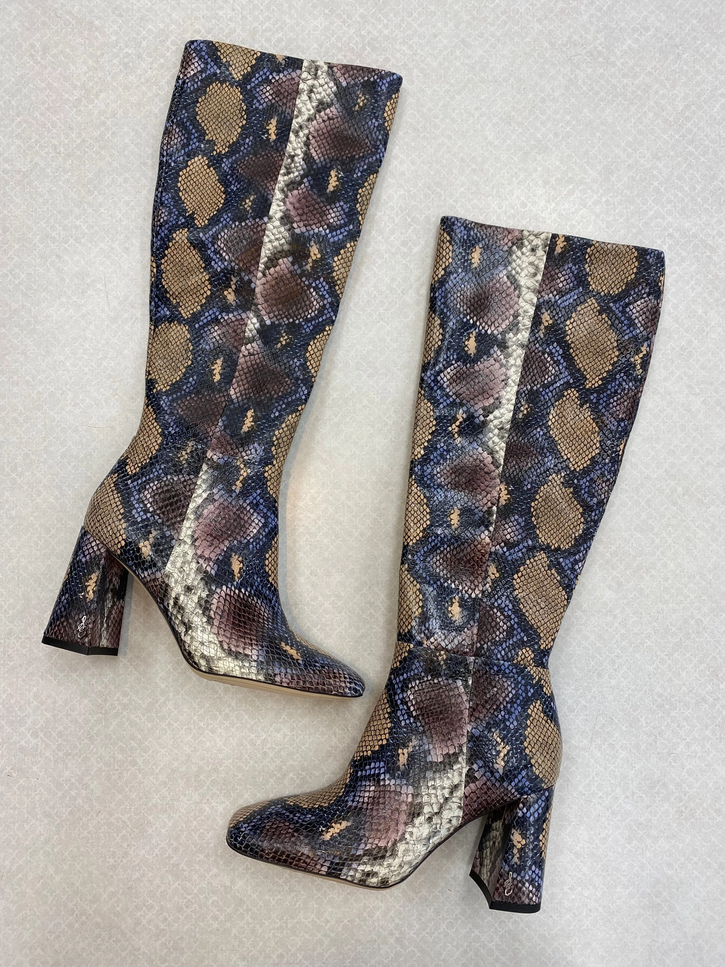 Leather Material Reliable Performance Boots Knee Heels By Sam Edelman  Size: 6.5