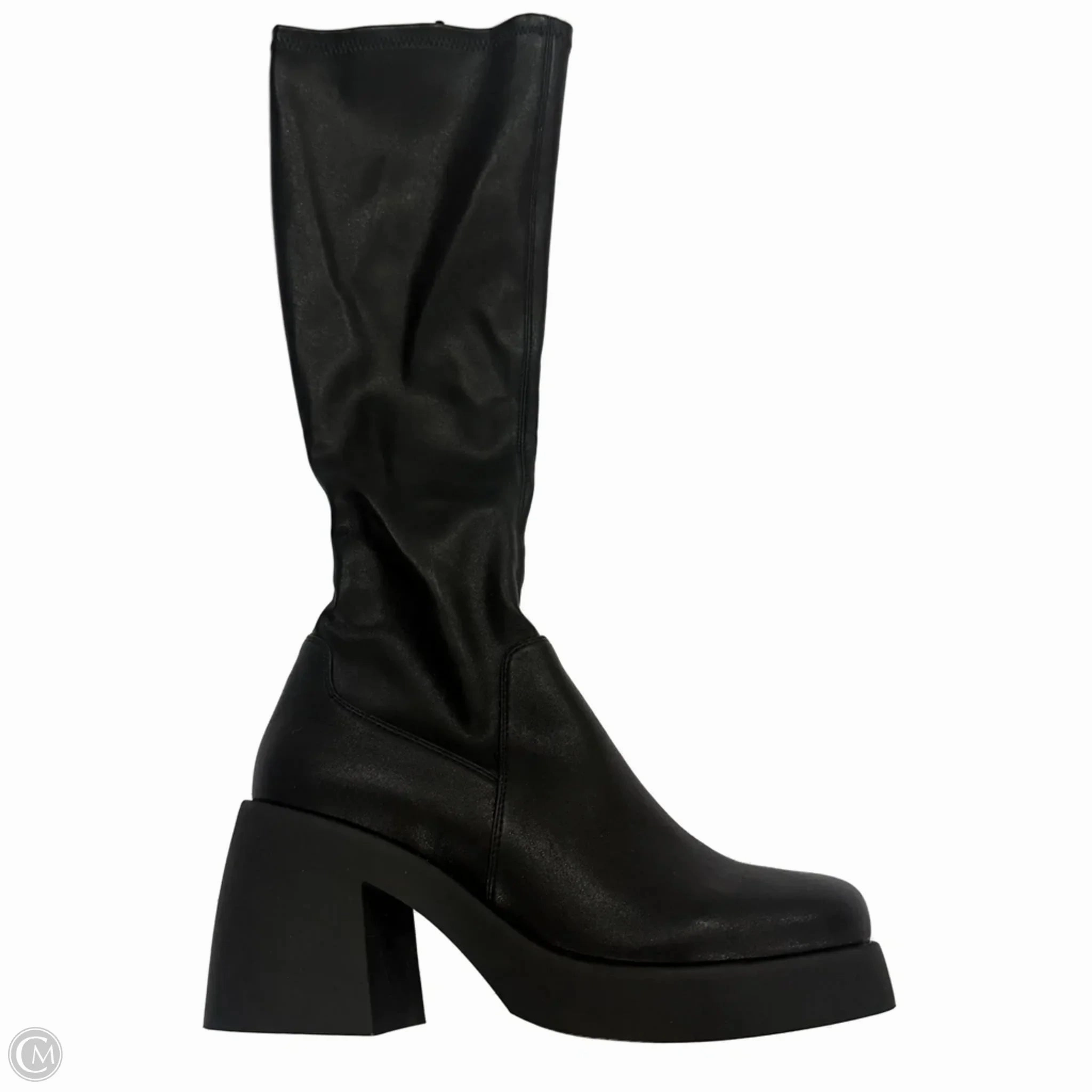 Boots Knee Heels By Steve Madden In Black, Size: 8 Stylish Option Art Soul